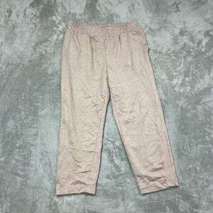Danskin Womens Beige Lounge Pants Size Large Relaxed Fit d0113